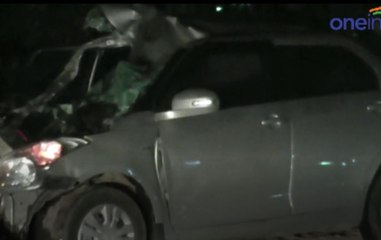 சாலை விபத்தில் டிஎஸ்பி உயிரிழப்பு- வீடியோ