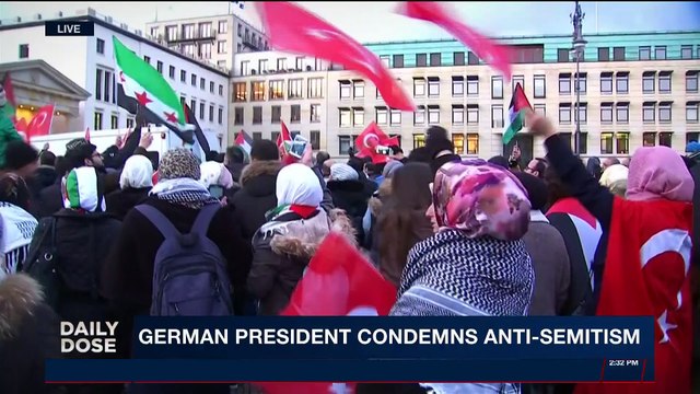 DAILY DOSE | German President condemns anti-Semitism | Friday, December 15th 2017