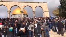 İsrail Güçleri Kudüs'te Göstericilere Müdahale Etti