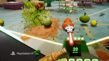Shooty Fruity - PSX 2017 - Preview Trailer - PS VR [HD]