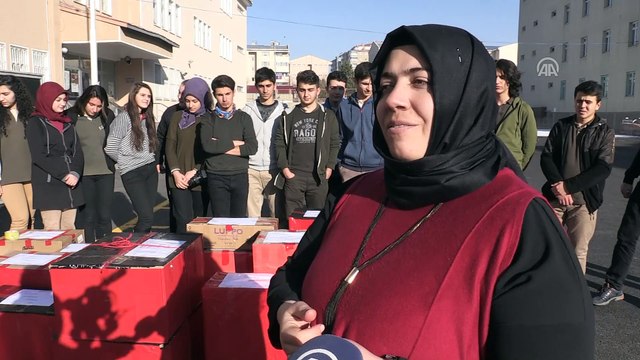 Öğrenciler El-Bab'taki Mehmetçik için mutfağa girdi (1) - ERZURUM