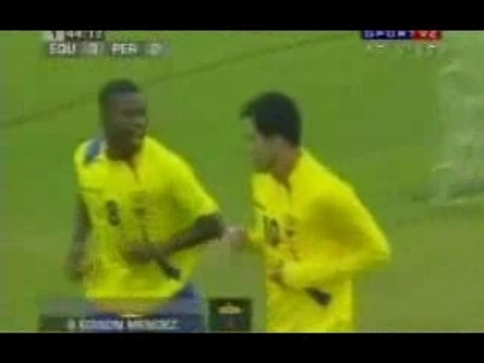 Ecuador vs Peru 5-1 Eliminatorias Sudafrica 2010
