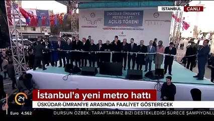 üsküdar, ümraniye 'sürücüsüz' metro hattı açıldı