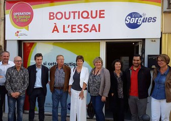 France 3 PACA revient sur le projet Boutique à l'essai à Sorgues