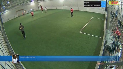 Faute de Emmanuel  - Kirghiz Vs Pompiers de Chauvigny  - 14/12/17 21:00 - LIGUE 2