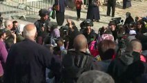 İsrail polisi, cuma namazı sonrası Filistinlilere müdahale etti (2) - KUDÜS