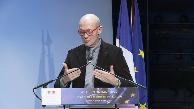 4e Forum Horizon 2020 - Pascal Lamy - président émérite de l'Institut Jacques Delors, président du groupe de haut niveau sur l'optimisation de l'impact des programmes européens de recherche et d'innovation