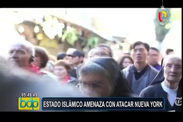 Estado Islámico amenaza con ataques en Nueva York