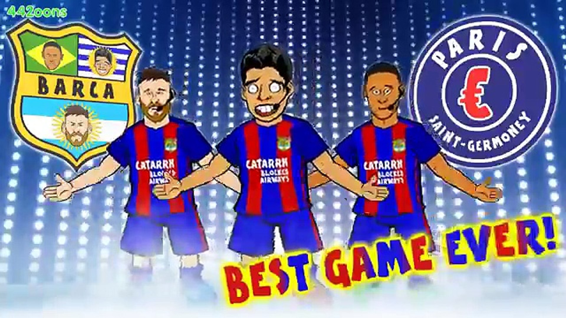 Barca 6 1 Psg The Best Comeback Ever Barcelona Complete The Best Comeback In The Champions League Video Dailymotion