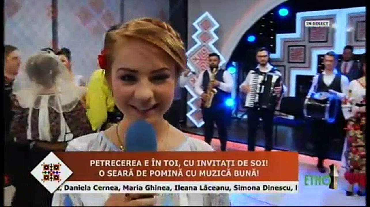Alina Chita - Lasa, lasa, mai, neicuta (Seara buna, dragi romani! - ETNO TV - 08.11.2017)