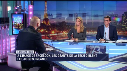 L'instant tech : A l'image de Facebook, les géants de la tech ciblent les jeunes enfants - 12/12