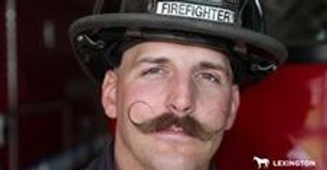You Don't Have to Have a Mustache to be a Lexington Firefighter, But it Helps