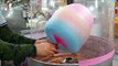 Travel Food Vlogger Films Cotton Candy Art in Eastern Asia