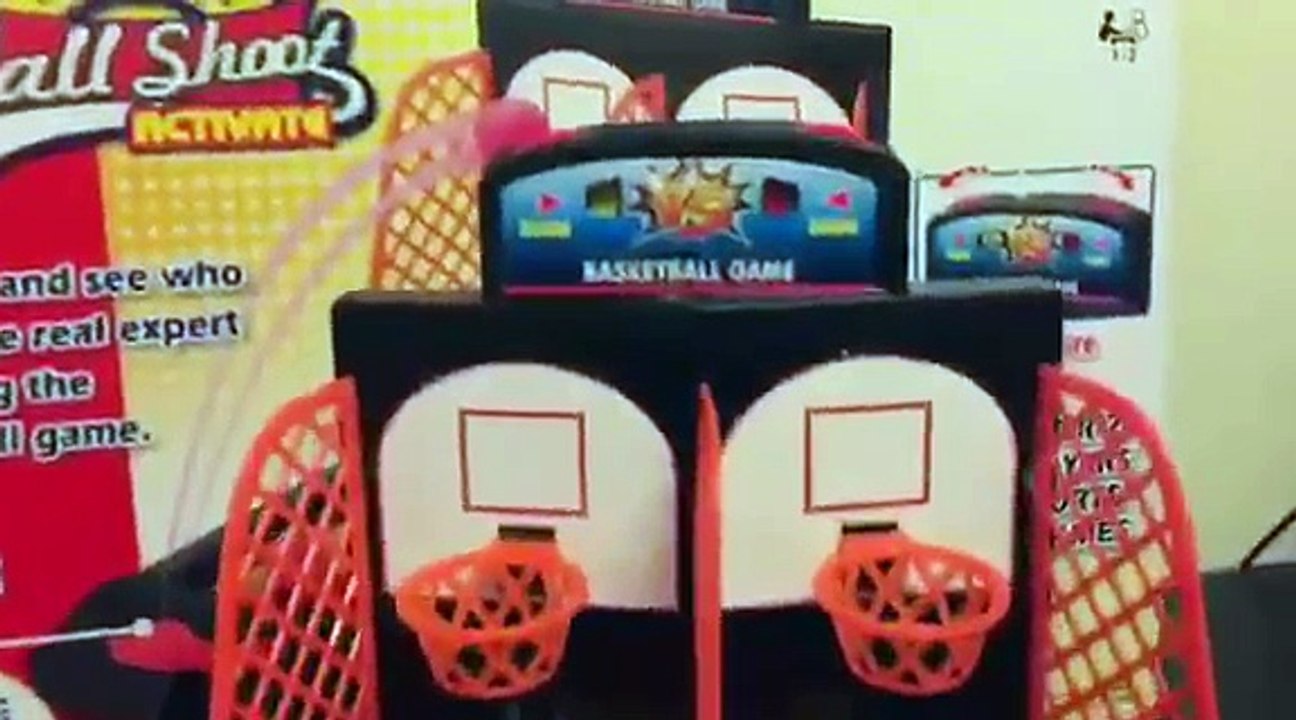 Basketball Shooting Game, YUYUGO 2-Player Desktop Table Basketball Games Classic Arcade Games