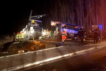 Millas : collision meurtrière entre un bus scolaire et un train