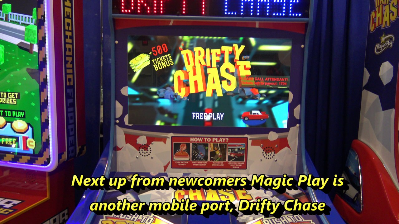 Drifty Chase Arcade By Magic Play - IAAPA 2017