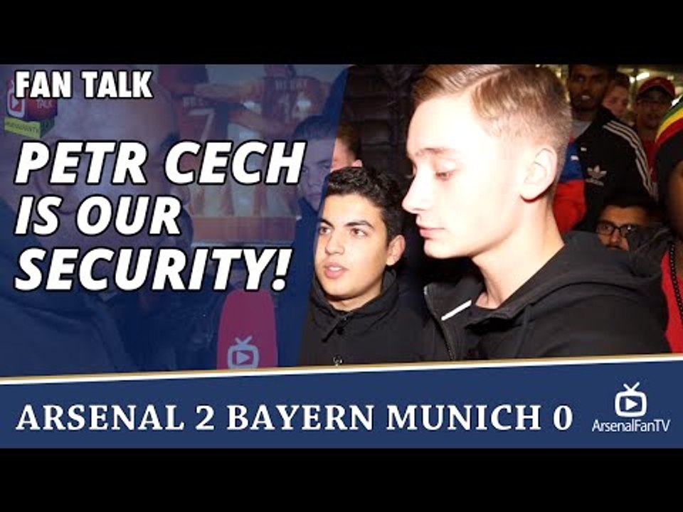 Petr Cech Is Our Security! | Arsenal 2 Bayern Munich 0