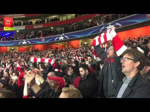 Incredible Atmosphere at The Emirates as Arsenal Tame Bayern Munich