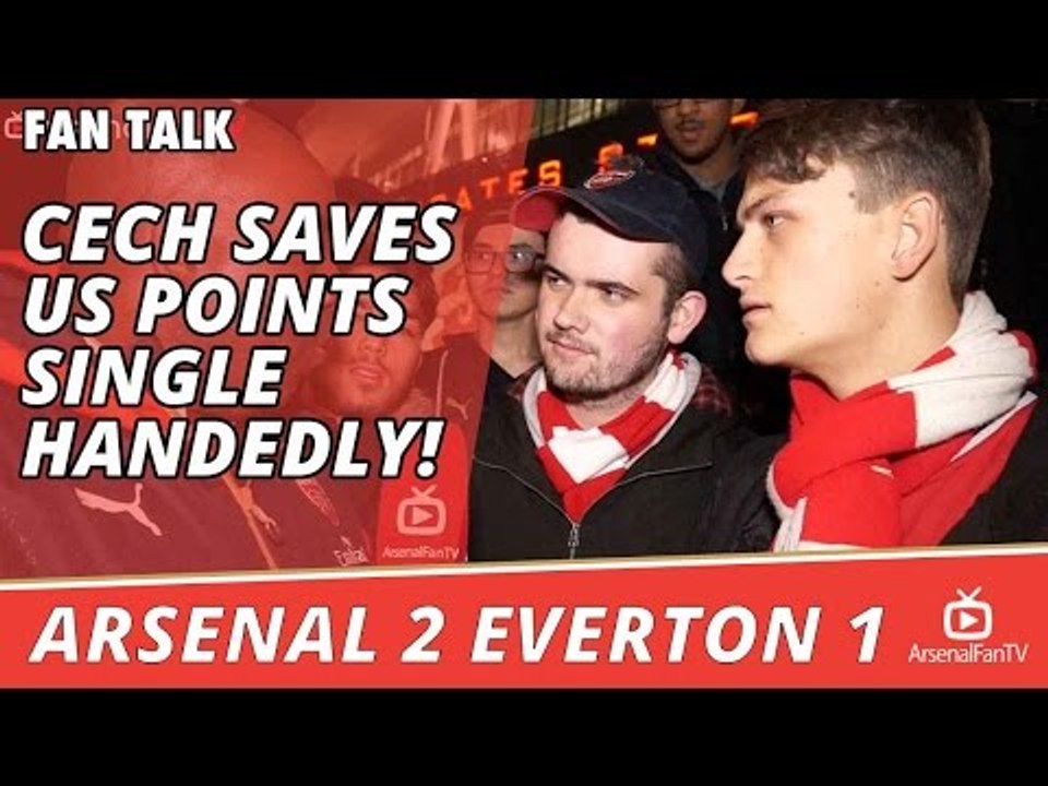 Petr Cech Saves Us Points Single Handedly! | Arsenal 2 Everton 1