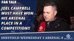 Joel Campbell Must Have Won His Arsenal Place In a Competition!! | Sheffield Wednesday 3 Arsenal 0