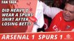Did Heavy D Wear A Spurs Shirt After Losing Bet??  | Arsenal 1 Spurs 1
