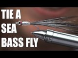 Fly Tying -  classic saltwater bass fly - how to tie it