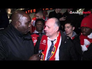 Big Up Joel Campbell says Claude  | Arsenal 3 Dinamo Zagreb 0