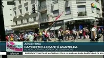 Macri reprime a manifestantes que apoyan a los jubilados