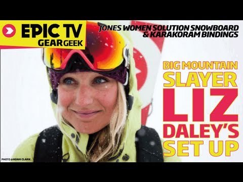 Jones Snowboards Women's Solution Splitboard & Splitboard Karakoram bindings review with Liz Daley