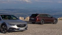 Opel Insignia Country Tourer Exterior Design in Silver and Brown