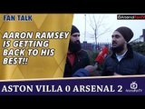 Aaron Ramsey Is Getting Back To His Best!! | Aston Villa 0 Arsenal 2