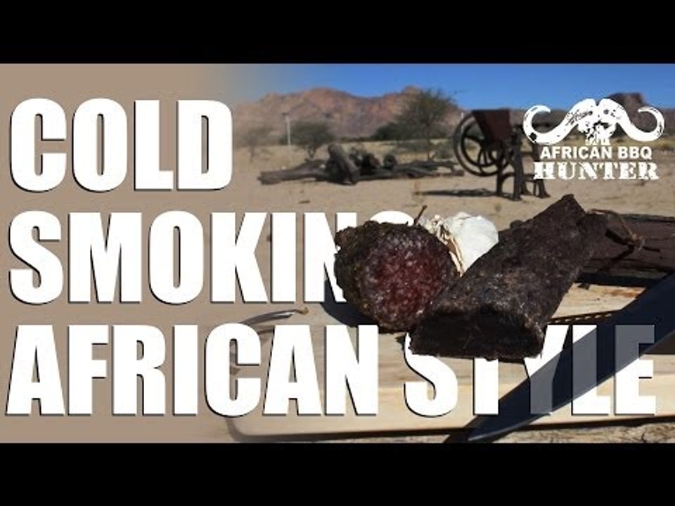 How to make a cold smoker - African BBQ Hunter-style