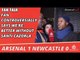 Fan  Controversially says We're Better Without Santi Cazorla.  | Arsenal 1 Newcastle 0