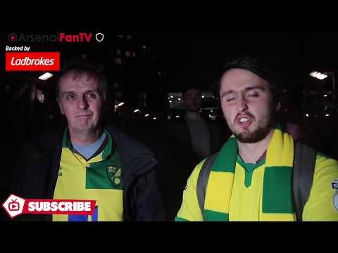 Norwich Fans Feel Robbed By The Ref! | Arsenal 2-1 Norwich City