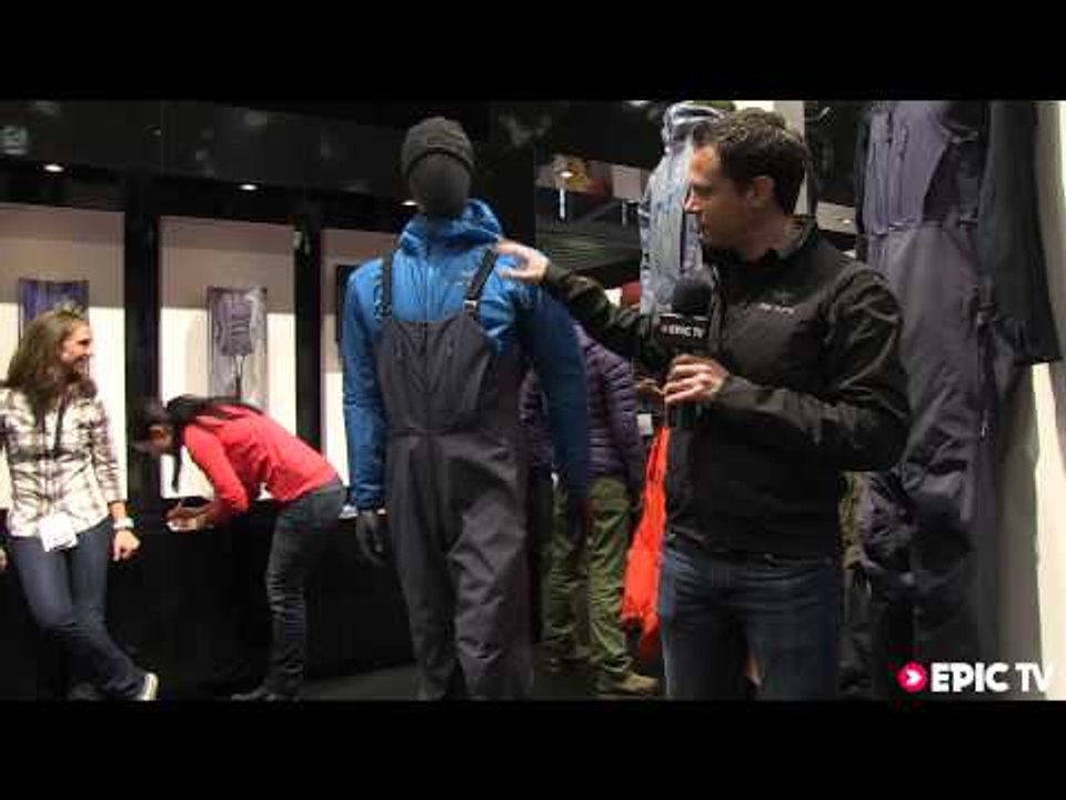 Snow Gear Preview: Arc'teryx 2014 Alpha SV Bibs at ISPO 2013