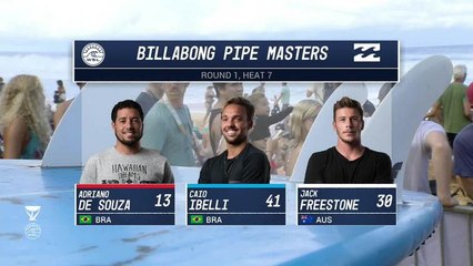 Adrénaline - Surf : 2017 Billabong Pipe Masters- Round One, Heat 7