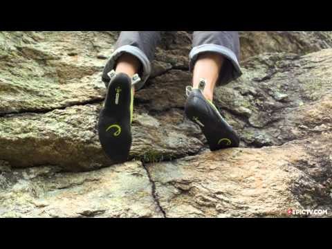 Edelrid Cyclone Climbing Shoe 2015 Review | EpicTV Gear Geek