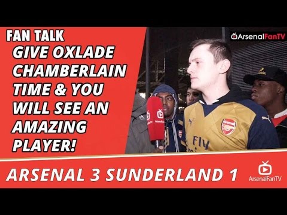 Give Oxlade-Chamberlain Time & You Will See An Amazing Player!  | Arsenal 3 Sunderland 1