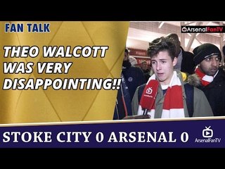 Theo Walcott Was Very Disappointing!! | Stoke 0 Arsenal 0