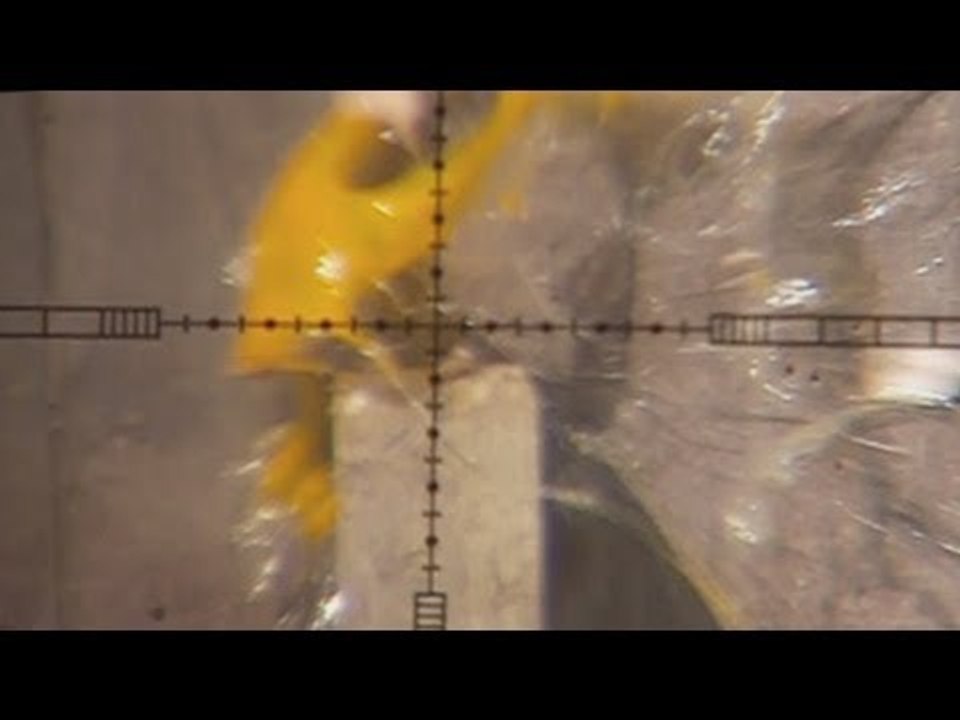 Slo mo shooting - Eggs with air rifles