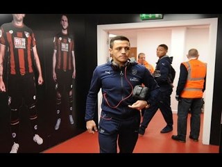 Alexis Sanchez Thanks The Fans |  Bournemouth 0 Arsenal 2