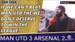 If We Can't Beat Man Utd Then We Don't Deserve To Win The League! | Man Utd 3 Arsenal 2