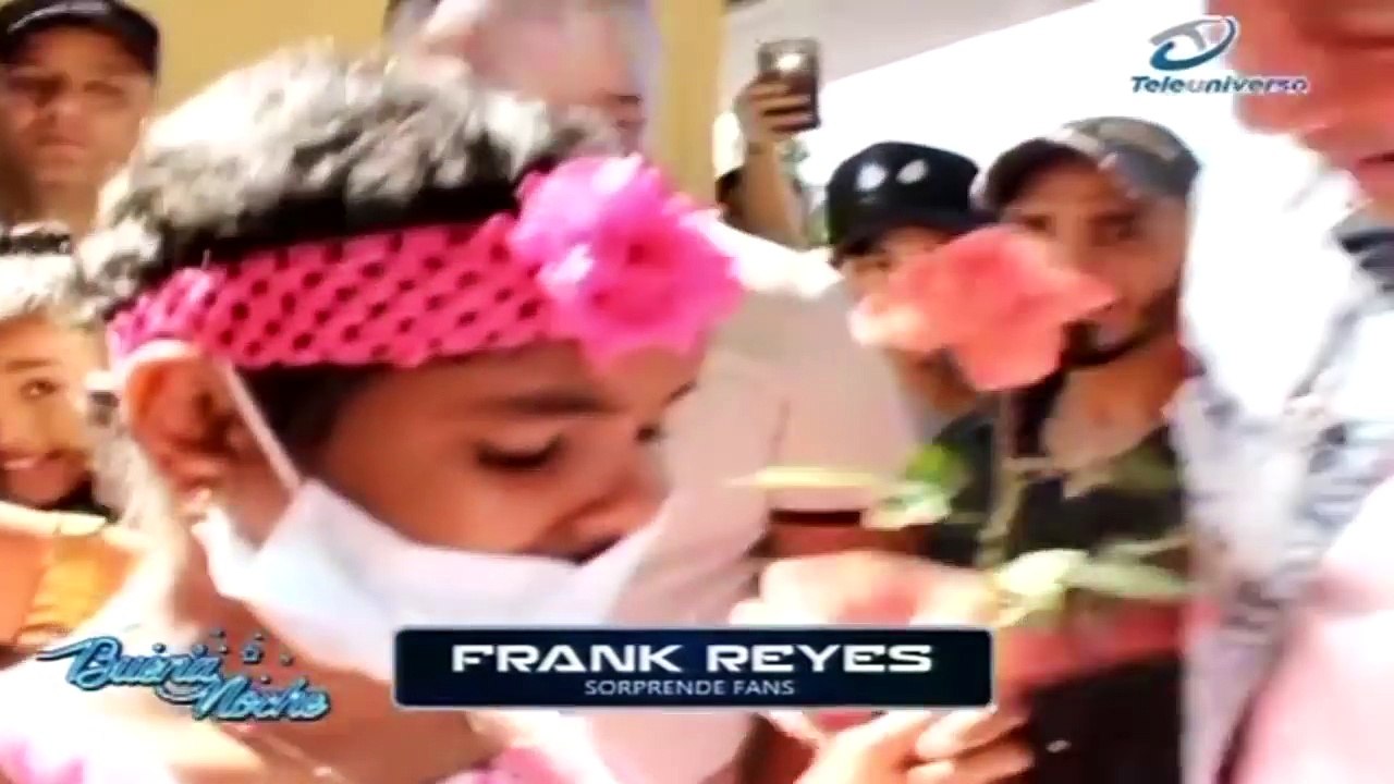 Nelson Javier El Cocodrilo Con Frank Reyes Visitan Niña Con Leucemia en Navarrete