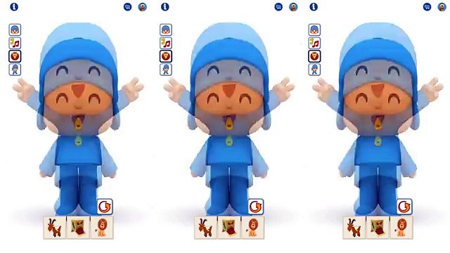 Talking Pocoyo Learn Animals Sounds Funny Videos For Kids Games Children