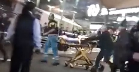 Man Removed From Schiphol on Stretcher During Security Incident