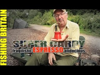 How to make fresh espresso while carp fishing