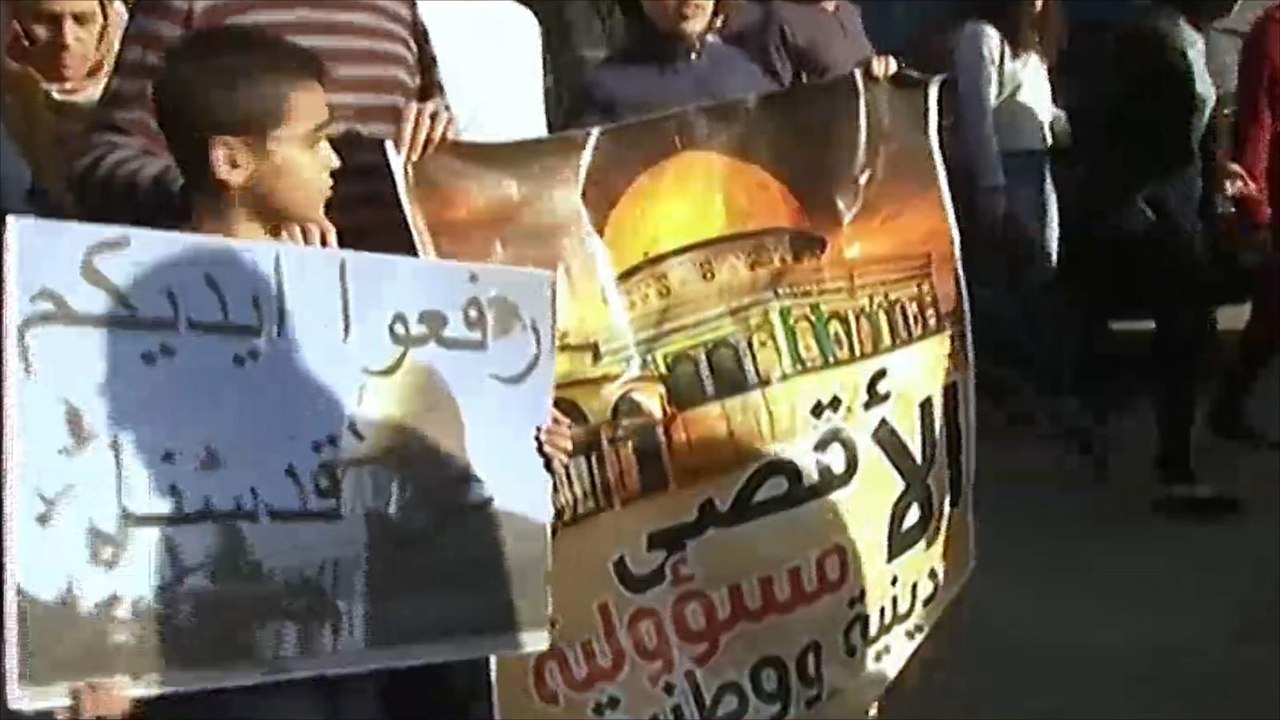 فلسطينيو 48 يتظاهرون في سخنين انتصارًا للقدس