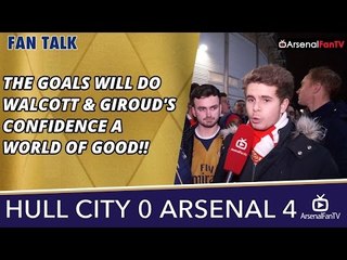The Goals Will Do Walcott & Giroud's Confidence A World Of Good!! | Hull 0 Arsenal 4