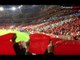 The Fans Amazing Flag Display Before Arsenal v Barcelona