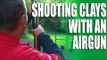 Spectacular Shooting - clay pigeons with airguns